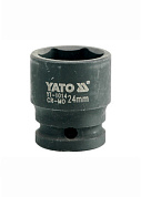 Головка торцевая ударная шестигранная YATO YT-1014 1/2" М24 x 43 мм