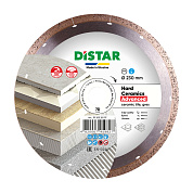Диск алмазний Distar 230 x 1,6/1,2 x 10 x 25,4 Hard ceramics Advanced