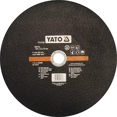 Диск відрізний YATO по металу 350 х 32 мм (YT-6136) Фото 1