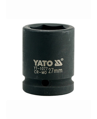 Головка торцевая ударная шестигранная YATO YT-1077 3/4" М27 x 53 мм Фото 1