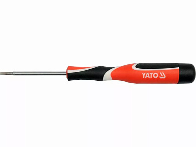 Отвертка Yato плоская прецизионная шлиц SL1.6х50 мм (YT-25803) Фото 1