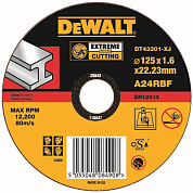 Круг отрезной DeWALT DT43301 125 мм