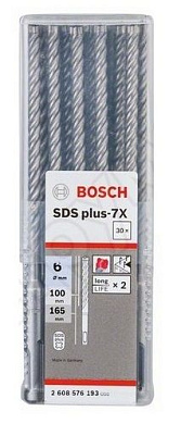 Бур Bosch SDS-PLUS-7X (2608576193) 30 шт. Фото 1