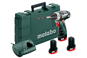 Аккумуляторный шуруповерт Metabo PowerMaxx BS Basic Set (600080960)