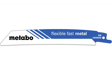 Сабельное полотно Metabo Flexible Fast Metal 150 мм, 5 шт 626566000 Фото 1