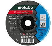 Отрезной / зачистной диск Metabo Combinator Inox 76 мм, 3 шт изогнутый 626872000