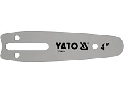 Шина для пилы YATO YT-84914 L= 4"/ 10 см (26 звеньев) Т-0,043" (1,1 мм) для цепей YT-828135, YT-828136