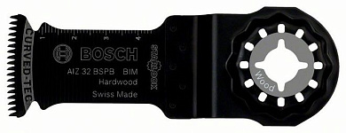 Погружное пильное полотно по дереву Bosch Starlock BIM AIZ 32 BSPB Hard Wood Фото 1