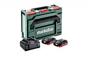 Базовий комплект Metabo LiHD 2x4.0 Аг + 1x ASC 145 + MetaBox 685130000