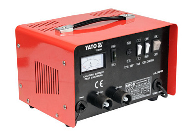 Зарядное устройство YATO YT-8304 12/24V, 16А, 240Ah Фото 1