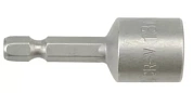 Насадка торцевая магнитная 6-гранная YATO YT-1508 HEX М13 x 48 мм HEX Ø= 1/4"