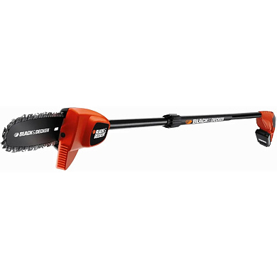 Висоторіз акумуляторний зі штангою BLACK+DECKER GPC1820L20 Фото 1