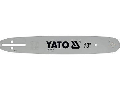 Шина направляющая цепной пилы YATO YT-849329 L= 13"/ 33 см (56 звеньев) для цепей YT-849449 Фото 1