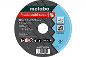 Отрезной диск Metabo Flexiarapid Super Inox A 60-U, 125 x 1.2 x 22.23 мм 616234000