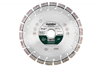 Алмазный универсальный диск Metabo Universal Professional 180x2.6x22.23 мм 628561000 Фото 1