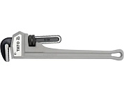 Ключ трубный прямой YATO YT-2483 450 мм (18"), max Ø= 2,5" (63 mm), алюминиевый