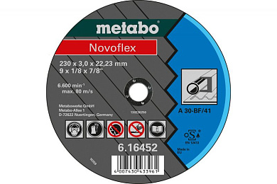 Отрезной диск Metabo Novoflex A 30, 180 мм 616450000 Фото 1