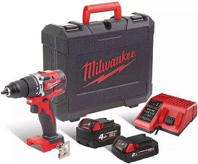 Акумуляторний дриль-шурупокрут Milwaukee M18 CBLPD-422C Фото 1