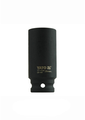 Головка торцевая ударная шестигранная YATO YT-1046 1/2" М26 x 78 мм Фото 1