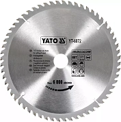Диск пильный YATO по дереву 250х30х3.2х2.2 мм, 60 зубцов (YT-6072)