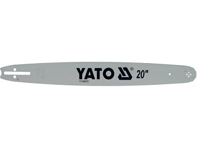Шина направляющая цепной пилы YATO YT-849333 L= 20"/ 50 см (78 звена) для цепей YT-84905 Фото 1
