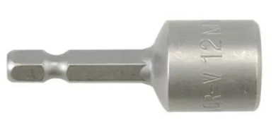 Насадка торцевая магнитная 6-гранная YATO YT-1507 HEX М12 x 48 мм HEX Ø= 1/4" Фото 1