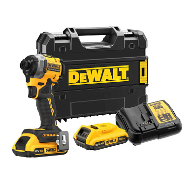 Шурупокрут ударний акумуляторний безщітковий DeWALT DCF850D2T Фото 1