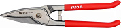 Ножницы по металлу Yato L=255 мм прямые (YT-1925)