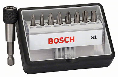 Набор бит Bosch Robust Line Extra-Hart PH x 25 мм, 9 шт Фото 1