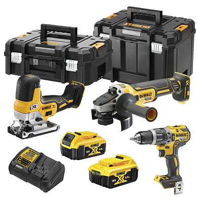 Набір з трьох інструментів безщіткових DeWALT DCK329P2T Фото 1