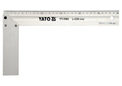 Угольник столярный алюминиевый YATO YT-7080 250 мм