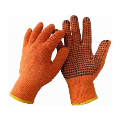 Перчатки трикотажные WERK WE2105Н (оранжевые) Фото 1