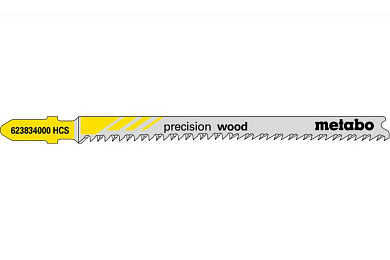 Лобзикове полотно Metabo Precision Wood T 308 BP, 5 шт 623834000 Фото 1