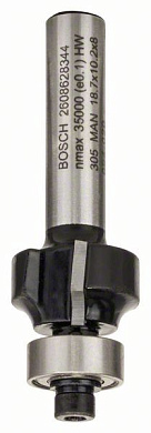 Концевая фреза с шарикоподшипником Bosch Standard for Wood 8x18,7x53 мм Фото 1