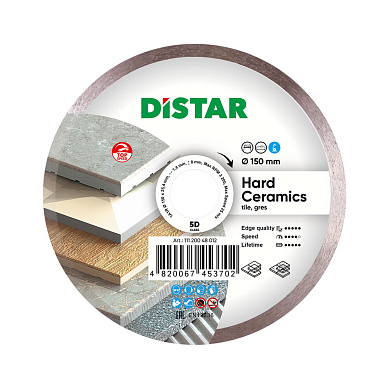 Диск алмазний Distar Hard Ceramics 150 x 1,4/1,0 x 8 x 25,4 Фото 1