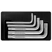 Набор шестигранных ключей S&R SP 5 шт в металлическом кейсе (365414005)