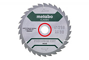 Пильный диск Metabo Precision cut Classic HW/CT 216х2.4/1.6x30, Z30 WZ 22° 628062000