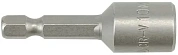 Насадка торцевая 6-гранная магнитная YATO YT-1515 HEX M10 x 48 мм, HEX Ø= 1/4"