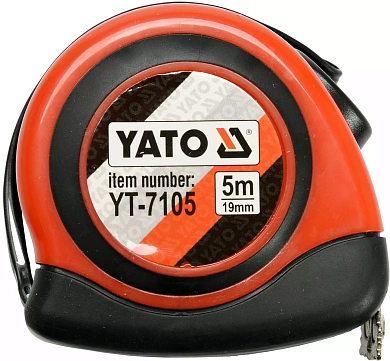 Рулетка YATO 5 м (YT-7105) Фото 1