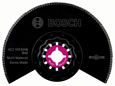 Сегментированный волнистый нож Bosch Starlock BIM ACZ 100 SWB Фото 1