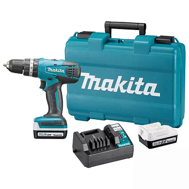 Акумуляторний дриль-шуруповерт Makita HP347D001 Фото 1