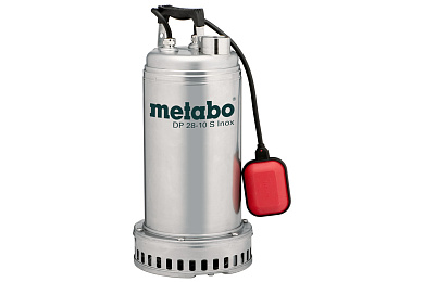 Занурювальний насос для брудної води та будівельного водопостачання Metabo DP 28-10 S Inox (604112000) Фото 1