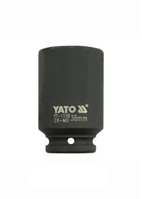 Головка торцевая ударная шестигранная YATO YT-1138 3/4" М38 x 90 мм Фото 1