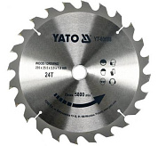 Диск пиляльний победітовий по дереву YATO YT-60688 235/30 мм 40 зубців