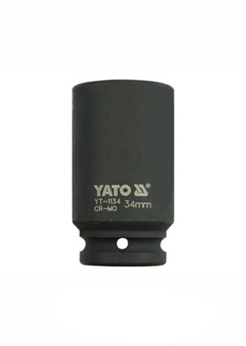 Головка торцевая ударная шестигранная YATO YT-1134 3/4" М34 x 90 мм Фото 1