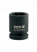 Головка торцева ударна шестигранна YATO YT-1010 1/2" М20 x 39 мм