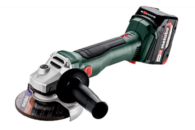 Аккумуляторная болгарка Metabo W 18 L BL 9-125, 602374510 Фото 1