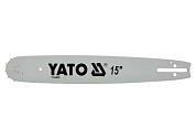 Шина направляющая цепной пилы YATO YT-84932 L=15"/ 38 см (56 звена) для цепных пил YATO YT-84961
