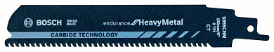 Шабельне полотно по металу Bosch Endurance for HeavyMetal, Carbide Technology S 955 CHM Фото 1