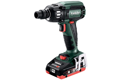 Акумуляторний ударний гайковерт Metabo SSW 18 LTX 400 BL 2*4.0 Ач (602205800) Фото 1